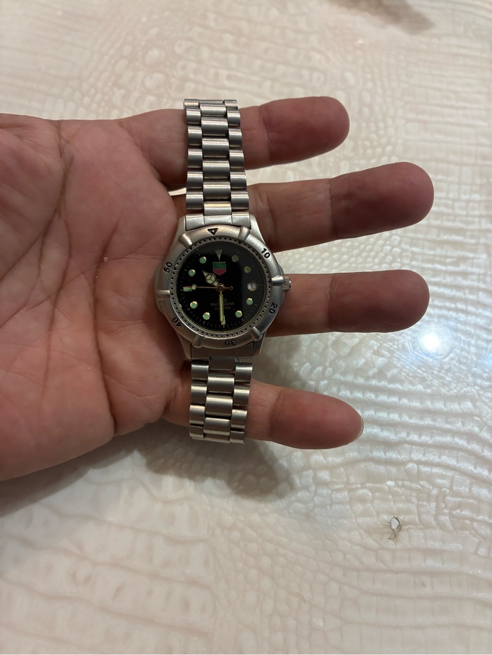 Watch Stainless Steel Watch - Black Dial - Picture 4 of 11